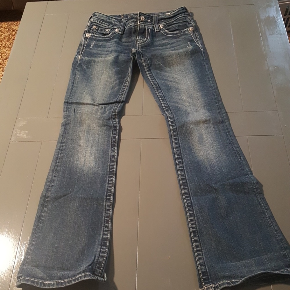 Miss Me boot cut jeans. Size 25